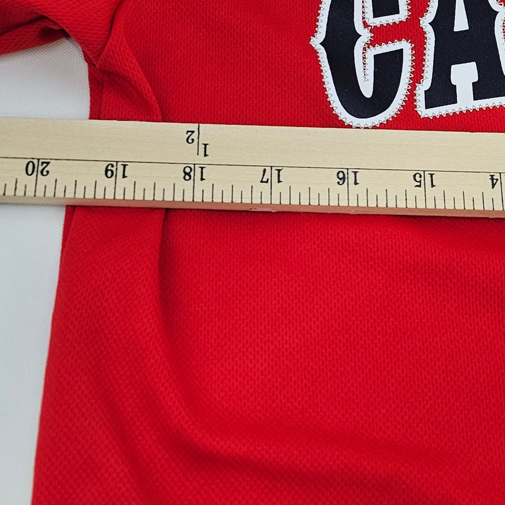 St Louis Cardinals Yadier Molina 4 Youth XL Red Baseball Jersey Team Athletics - Picture 7 of 10